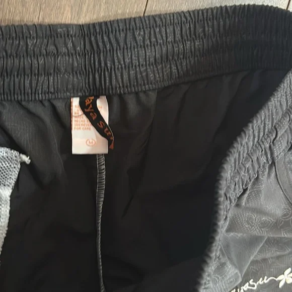 Raya Sun Black Athletic Shorts with Elastic Waistband M - Picture 4 of 5